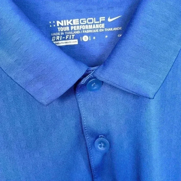 Nike Golf Tour Performance Dri-Fit short sleeve, 1/4 button, collar shirt - Picture 2 of 7